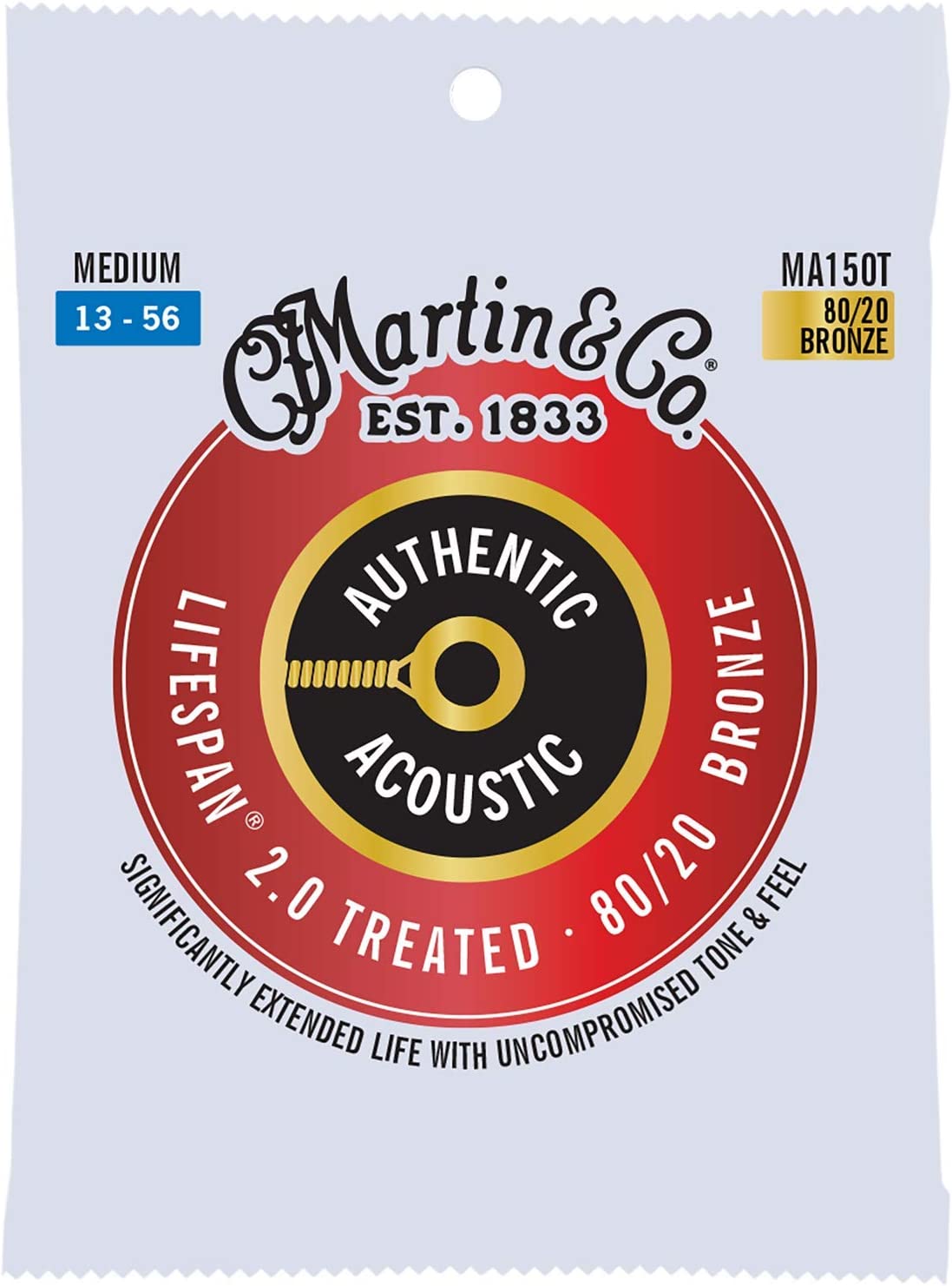 Martin & Co Lifespan 2.0 Coated Acoustic Strings
