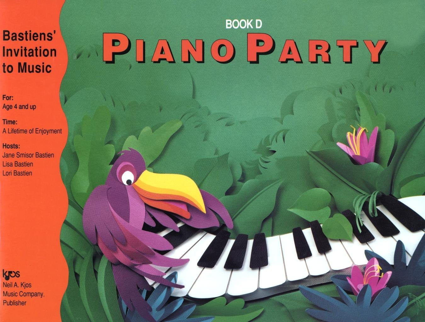 Bastiens' Invitation to Music - Piano Party Book D - Canada