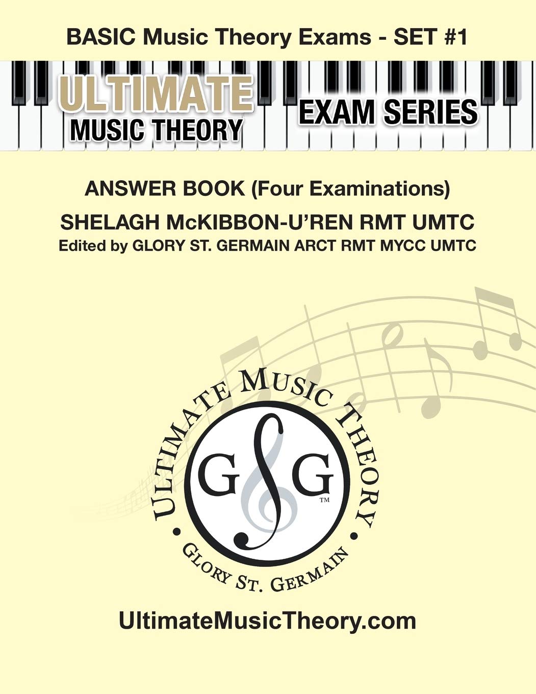 Ultimate Music Theory - Basic Exam Set #1, Answer Book