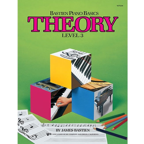Bastien Piano Basics - Theory Level 3