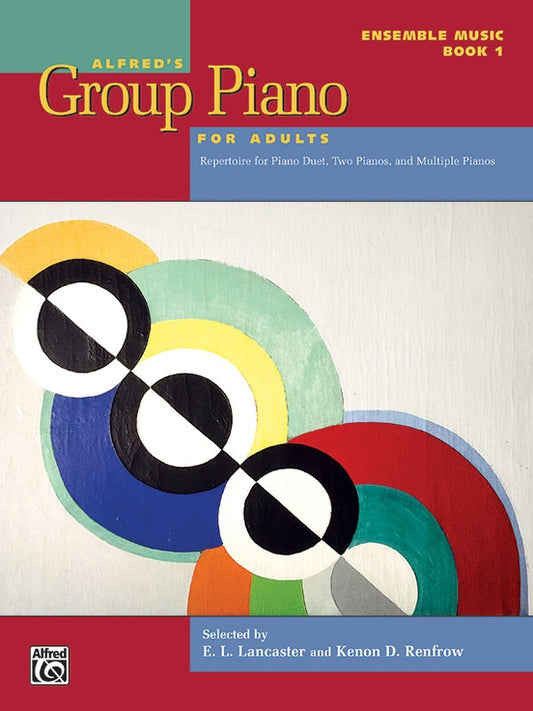 Alfred's Group Piano's For Adults Ensemble Music books