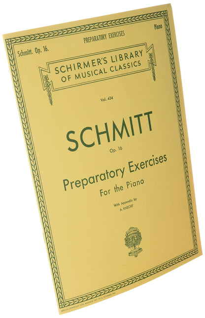 Schmitt Preparatory Exercises for the Piano, Op. 16