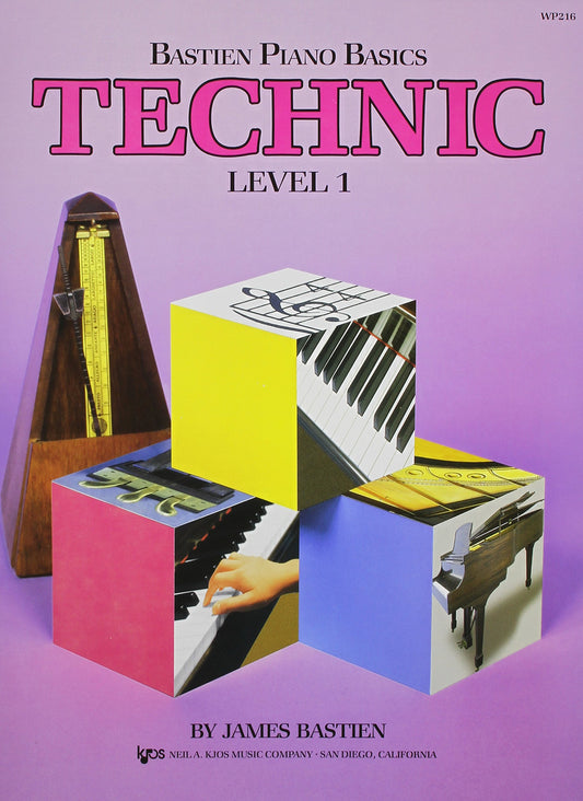 Bastien Piano Basics - Technic Level 1