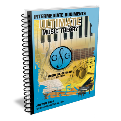 Ultimate Music Theory - Intermediate Rudiments, Answer Book