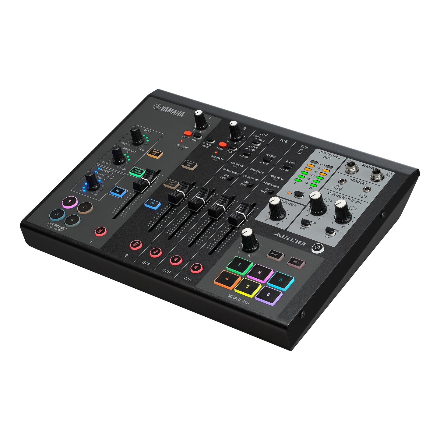 AG08 Live Streaming Mixer