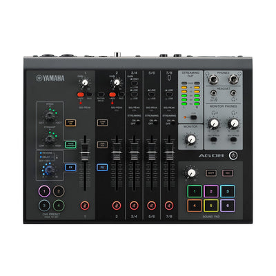 AG08 Live Streaming Mixer