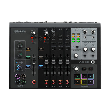 AG08 Live Streaming Mixer