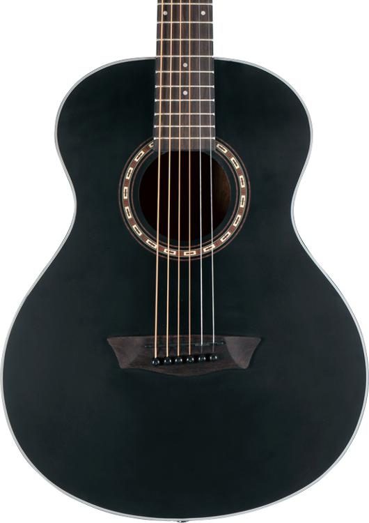 Washburn Apprentice G-Mini 5 Acoustic Guitar - Black Matte