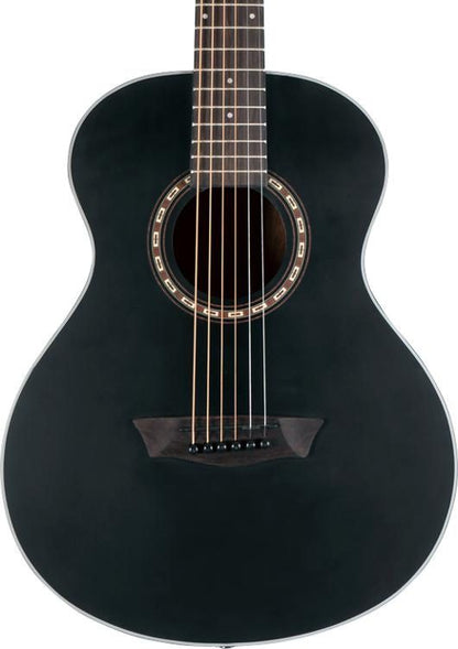 Washburn Apprentice G-Mini 5 Acoustic Guitar - Black Matte