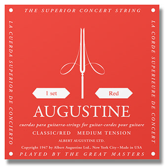 Augustine CLASSIC/RED - MEDIUM TENSION