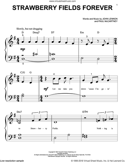 Beatles Forever (Easy Piano)