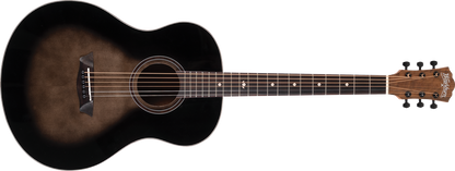 Washburn BTS9CH-D Bella Tono Novo S9 Guitar - Gloss Charcoal Burst