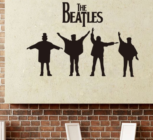The Beatles Wall Sticker - Canada
