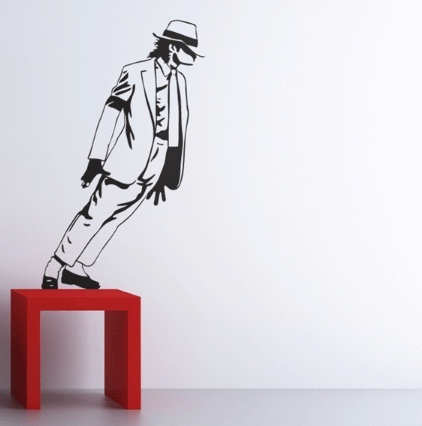 Michael Jackson King of Pop Wall Sticker - Canada