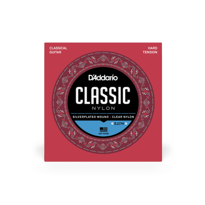 D'Addario Classical Guitar Nylon Strings (Normal, Hard Tension )