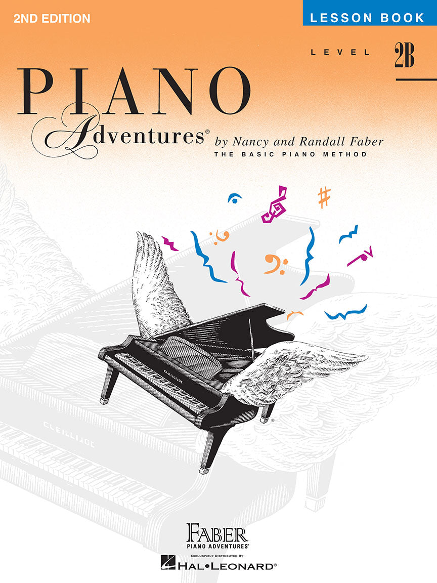 Piano Adventures - Lesson Book, Level 2B