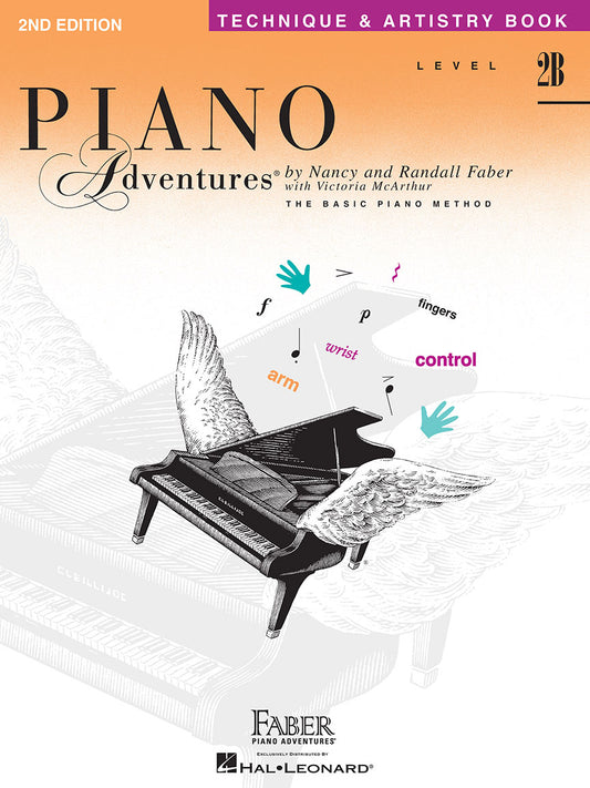 Piano Adventures - Technique & Artistry Book, Level 2B