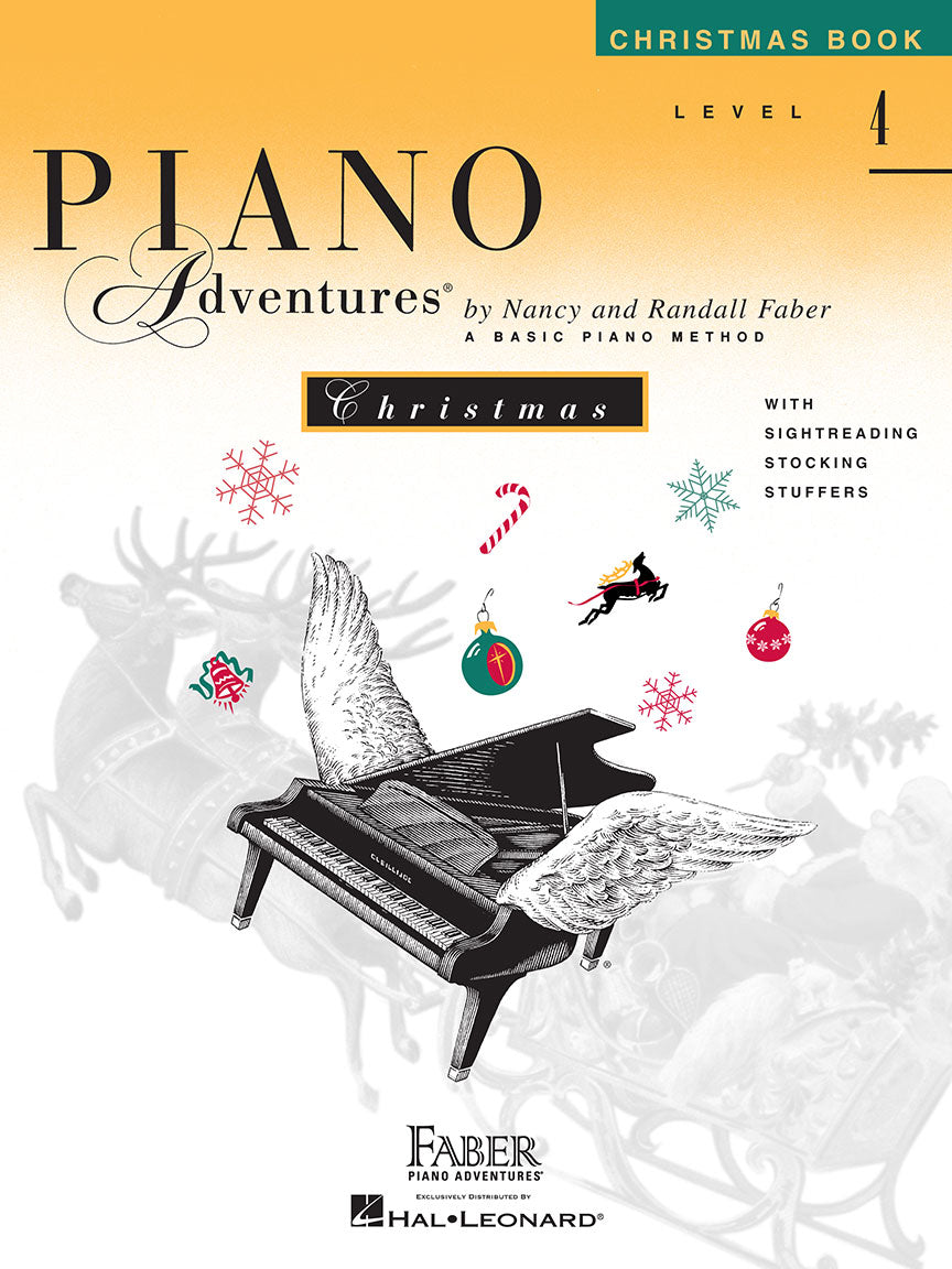 Piano Adventures - Christmas Book, Level 4