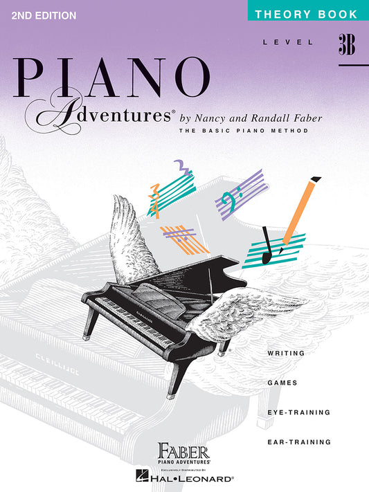 Piano Adventures - Theory Book, Level 3B