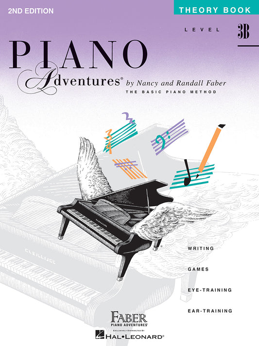 Piano Adventures - Theory Book, Level 3B