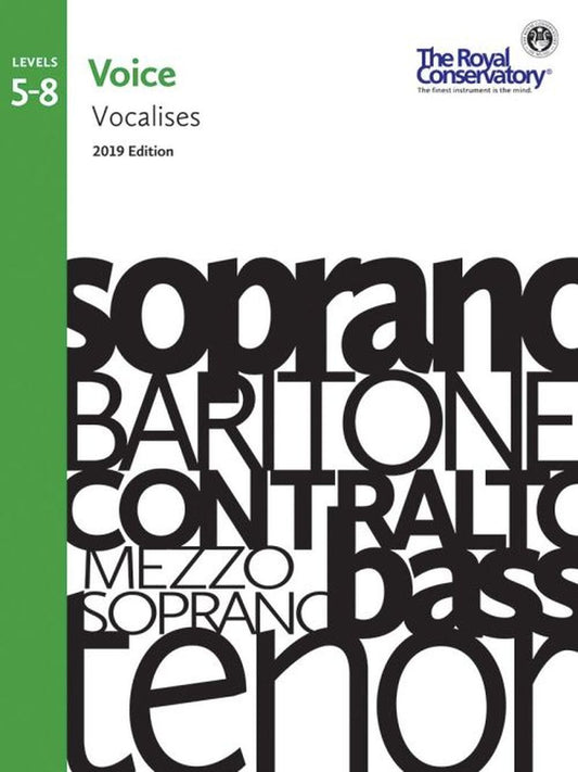 RCM Resonance Series - Vocalises, Levels 5-8