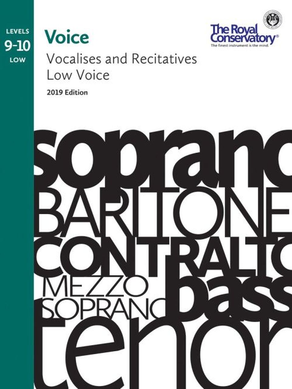 RCM Resonance Series - Vocalises and Recitatives, Levels 9-10 (Low Voice)
