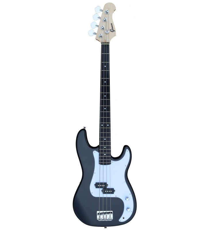 Groove Precision Bass Guitar - Midnight Blue, Pink, and Black