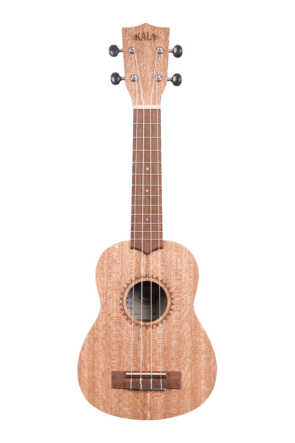 KALA Burled Meranti Soprano, Concert & Tenor Ukulele