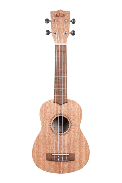 KALA Burled Meranti Soprano, Concert & Tenor Ukulele