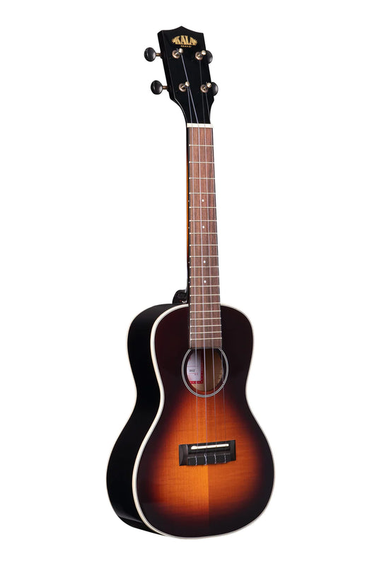 Gloss Flame Maple Tobacco Burst Concert Ukulele