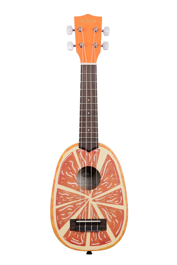 Kala Satin Soprano Ukulele - Watermelon and Orange