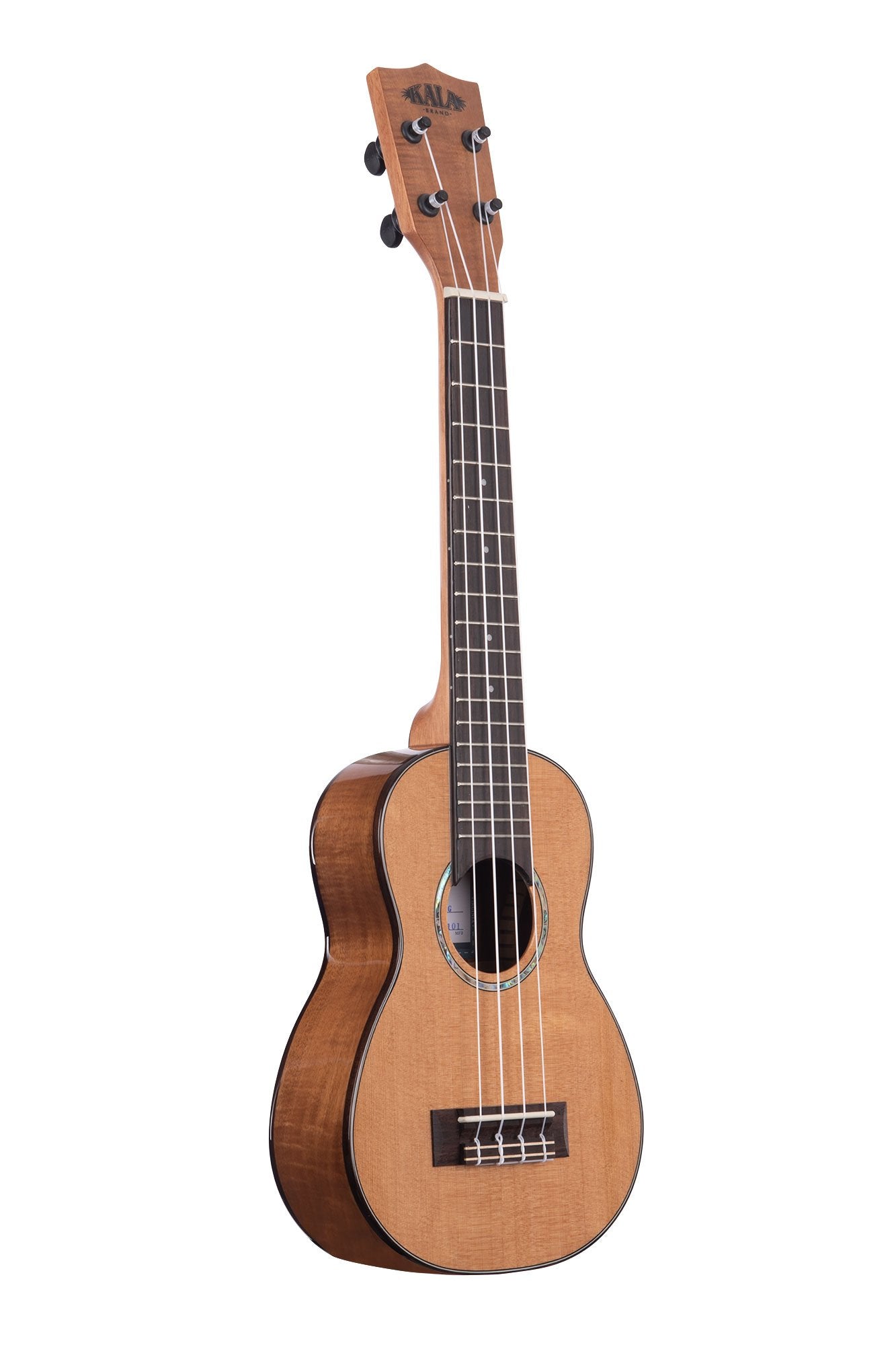 KALA Gloss Solid Cedar Top Acacia Long Neck Soprano