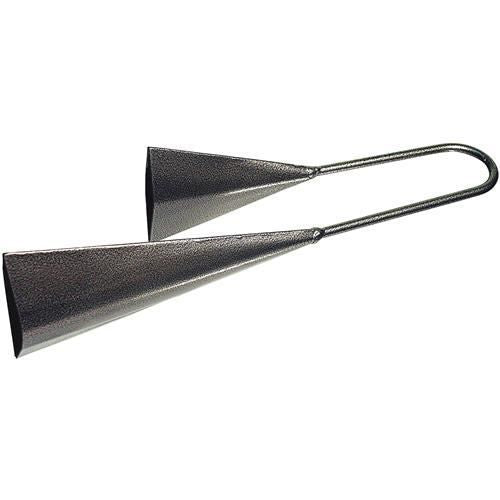 Mano Percussion Agogo Bell Black