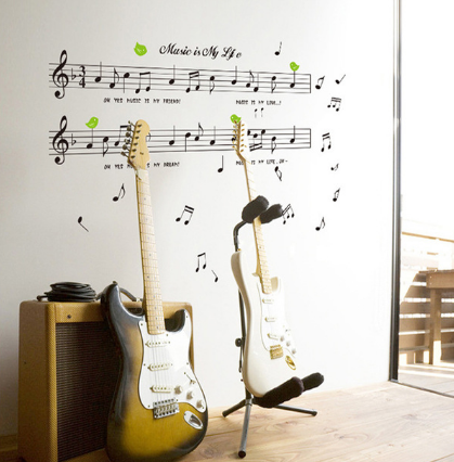 Music Is My Life Wall Sticker - Canada
