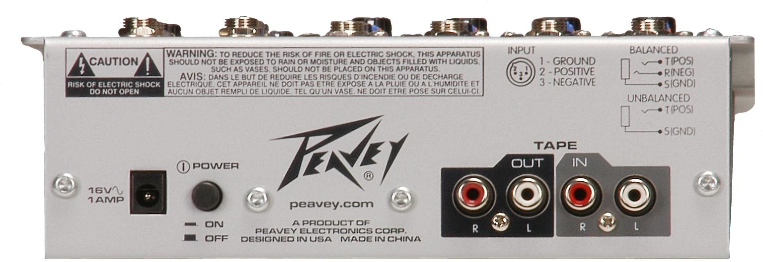 Peavey PV6 6 Channel Mixer