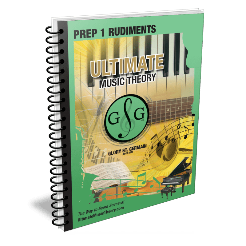 Ultimate Music Theory - Prep 1 Rudiments, Workbook