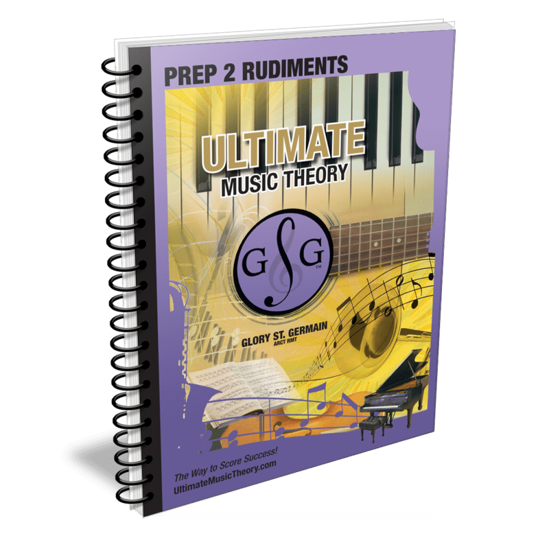 Ultimate Music Theory - Prep 2 Rudiments, Workbook