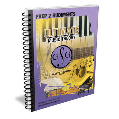 Ultimate Music Theory - Prep 2 Rudiments, Workbook