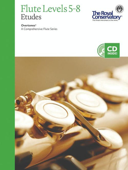 RCM Overtones Series - Flute Studies (w/CD), 5-8