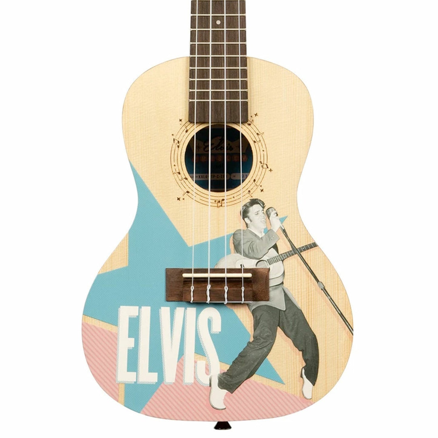 Kala Elvis Concert Ukulele Starter Kit - Rockabilly