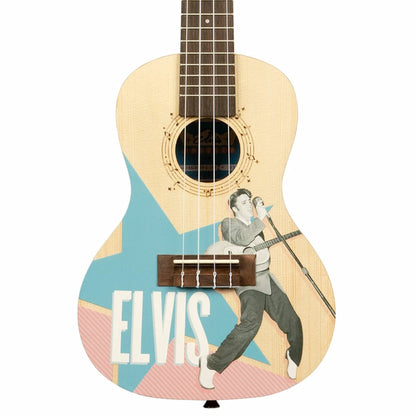 Kala Elvis Concert Ukulele Starter Kit - Rockabilly