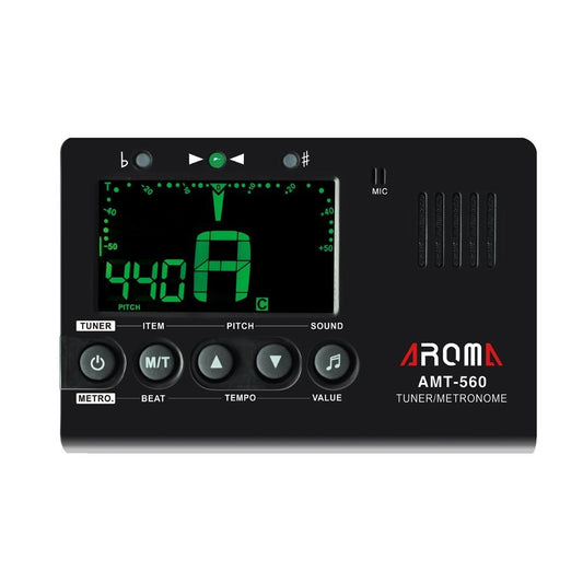 Aroma AMT-560 Electric Guitar Tuner & Metronome
