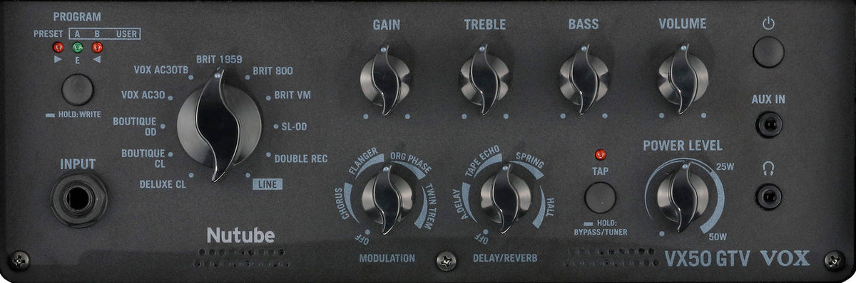 Vox VX50 GTV Modeling 50W Combo Amplifier
