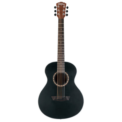 Washburn Apprentice G-Mini 5 Acoustic Guitar - Black Matte