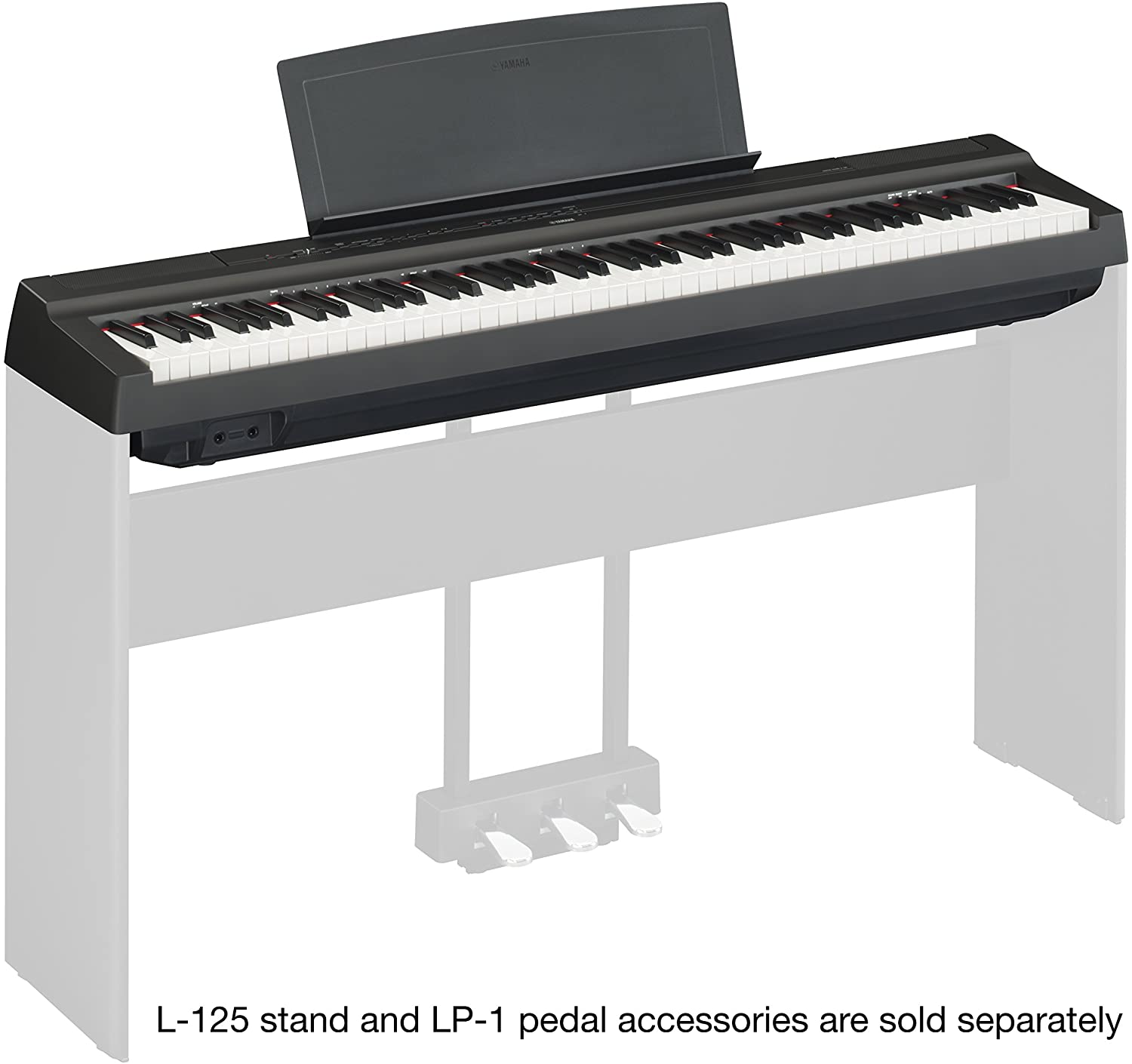 Yamaha P-125aB 88-Key Digital Piano - Black
