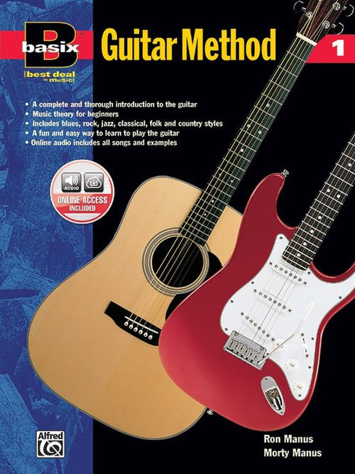Basix Guitar Method - Book 1 (w/CD)