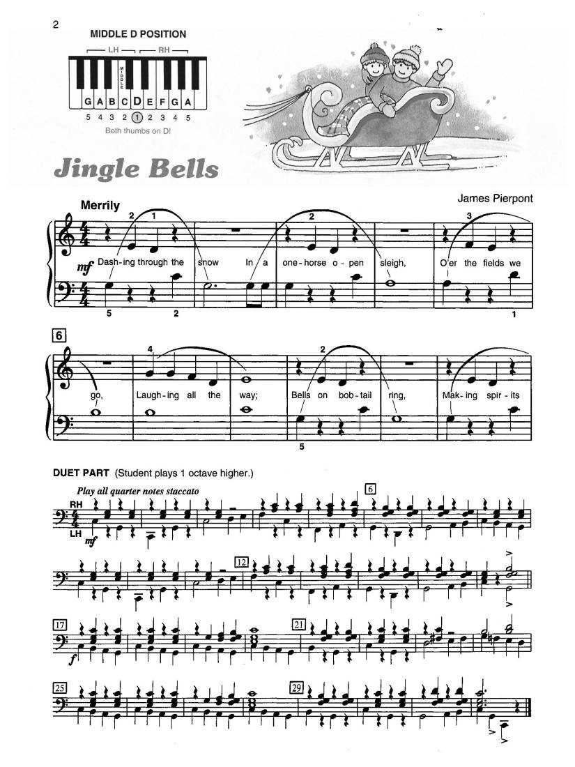 Alfred's Prep Course for the Young Beginner - Christmas Joy Level D