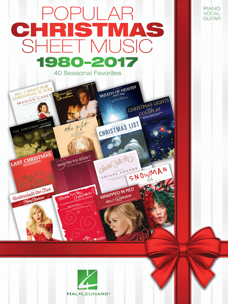 Popular Christmas Sheet Music - 1980-2017