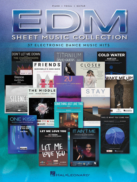 EDM Sheet Music Collection - 37 Electronic Dance Music Hits