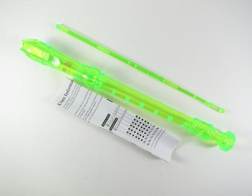 Green Soprano Recorder